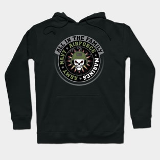 ALL IN THE FAMILY MARINES Hoodie